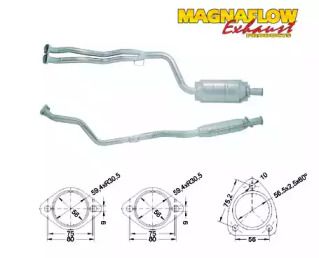 Катализатор MAGNAFLOW 85022