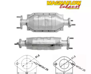 Катализатор MAGNAFLOW 85418