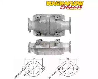 Катализатор MAGNAFLOW 85613