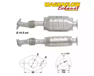 Катализатор MAGNAFLOW 85812