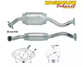 Катализатор MAGNAFLOW 85816