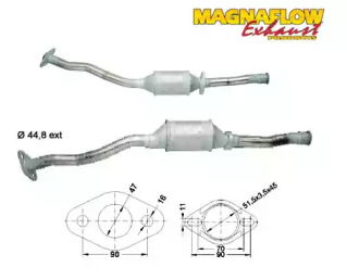 Катализатор MAGNAFLOW 85819