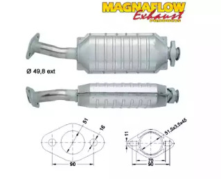 Катализатор MAGNAFLOW 85820