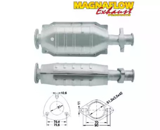 Катализатор MAGNAFLOW 85854D