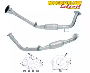 Катализатор MAGNAFLOW 85860