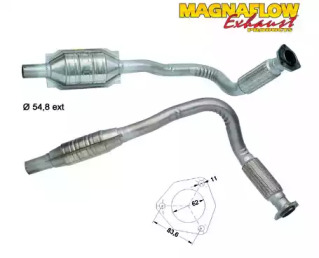 Катализатор MAGNAFLOW 85867D