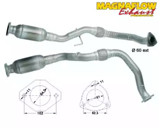 Катализатор MAGNAFLOW 85868D