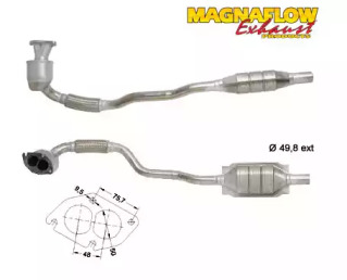 Катализатор MAGNAFLOW 85879