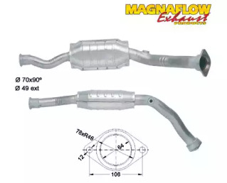 Катализатор MAGNAFLOW 86016