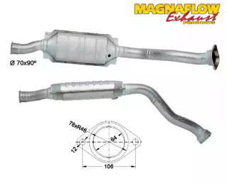 Катализатор MAGNAFLOW 86036