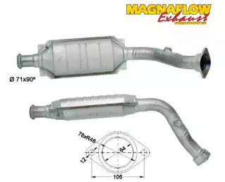 Катализатор MAGNAFLOW 86038