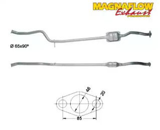 Катализатор MAGNAFLOW 86048D