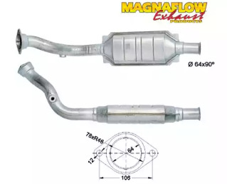 Катализатор MAGNAFLOW 86053