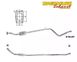 Катализатор MAGNAFLOW 86061D