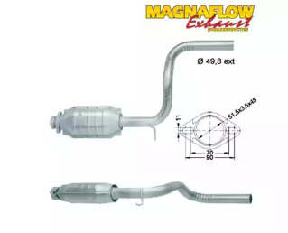 Катализатор MAGNAFLOW 86330