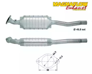 Катализатор MAGNAFLOW 86340