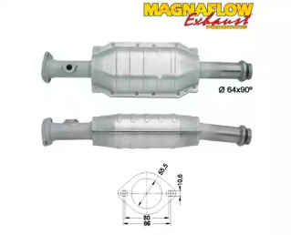 Катализатор MAGNAFLOW 86342