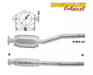 Катализатор MAGNAFLOW 86363D