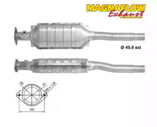 Катализатор MAGNAFLOW 86374