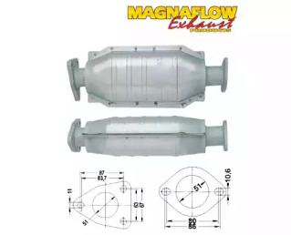 Катализатор MAGNAFLOW 86704