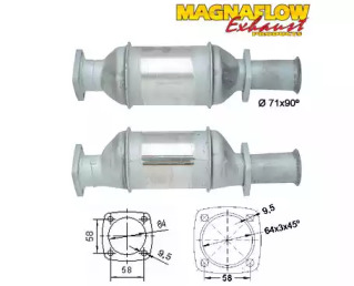 Катализатор MAGNAFLOW 86826