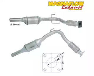 Катализатор MAGNAFLOW 87035D