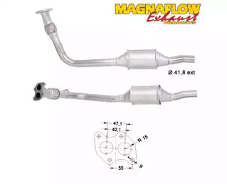 Катализатор MAGNAFLOW 87038