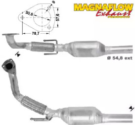 Катализатор MAGNAFLOW 87043D