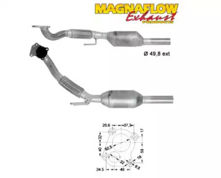 Катализатор MAGNAFLOW 87048D