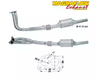 Катализатор MAGNAFLOW 87207