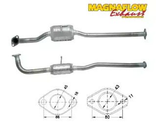 Катализатор MAGNAFLOW 87616