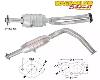 Катализатор MAGNAFLOW 87619