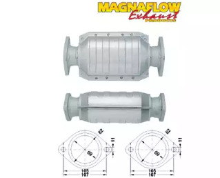 Катализатор MAGNAFLOW 88025