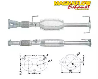 Катализатор MAGNAFLOW 88027