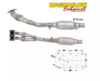 Катализатор MAGNAFLOW 88818