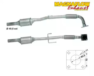 Катализатор MAGNAFLOW 88831