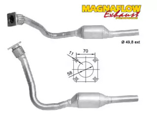 Катализатор MAGNAFLOW 88834D