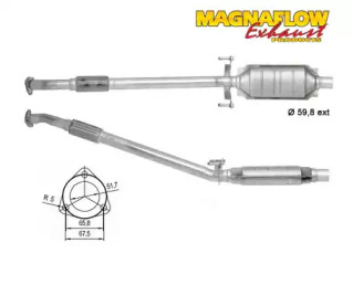 Катализатор MAGNAFLOW 88835D