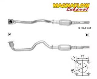 Катализатор MAGNAFLOW 88838