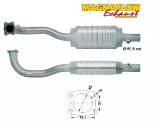 Катализатор MAGNAFLOW 89226