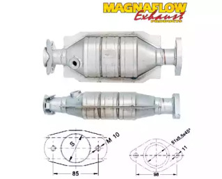 Катализатор MAGNAFLOW 89237