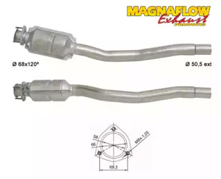 Катализатор MAGNAFLOW 89241