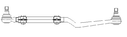 Поперечная рулевая тяга LEMFÖRDER 15322 01