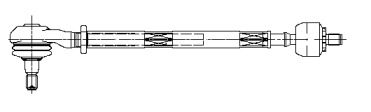 Поперечная рулевая тяга LEMFÖRDER 19262 02