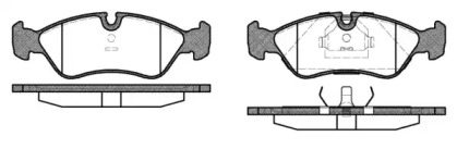 Комплект тормозных колодок WOKING P3863.10