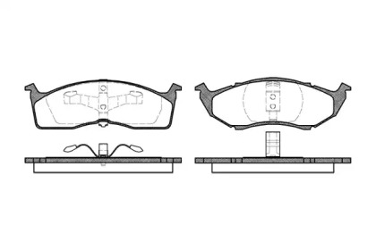 Комплект тормозных колодок WOKING P5473.20