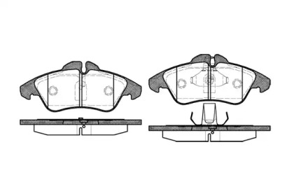 Комплект тормозных колодок WOKING P4783.00