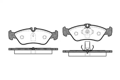 Комплект тормозных колодок WOKING P4803.00