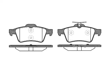 Комплект тормозных колодок WOKING P9423.20