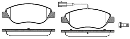 Комплект тормозных колодок WOKING P9603.02